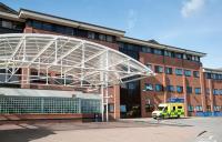 Outside of the Emergency Department at Epsom Hospital